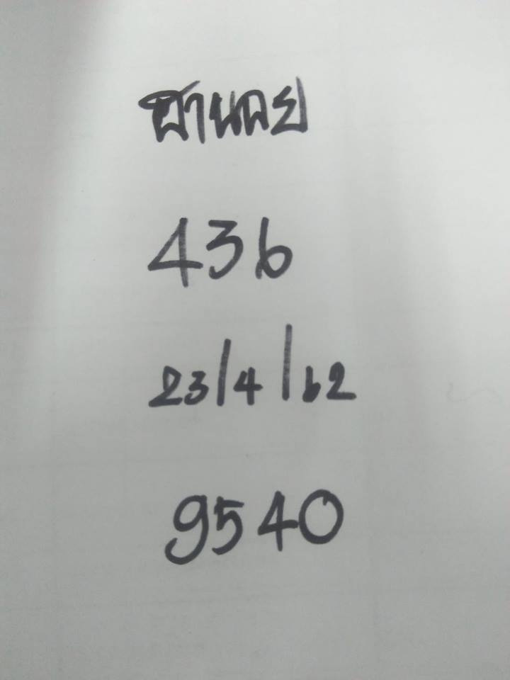 หวยฮานอยวันนี้ 23/4/62 ชุดที่ 9