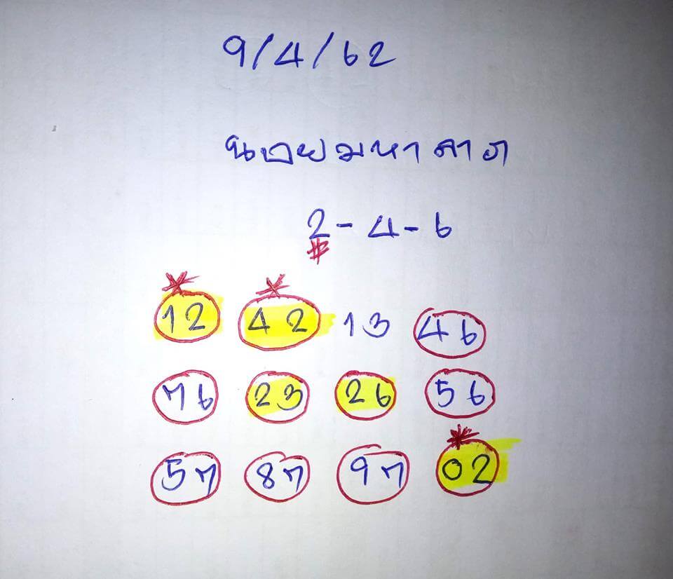 วิเคราะห์หวยฮานอย 9/4/62 ชุดที่ 1