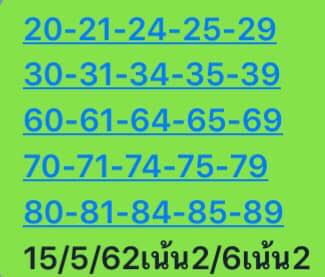 หวยหุ้นวันนี้ 15/5/62 ชุดที่ 9