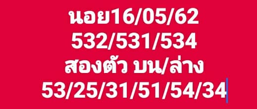 หวยฮานอยวันนี้ 16/5/62 ชุดที่ 6