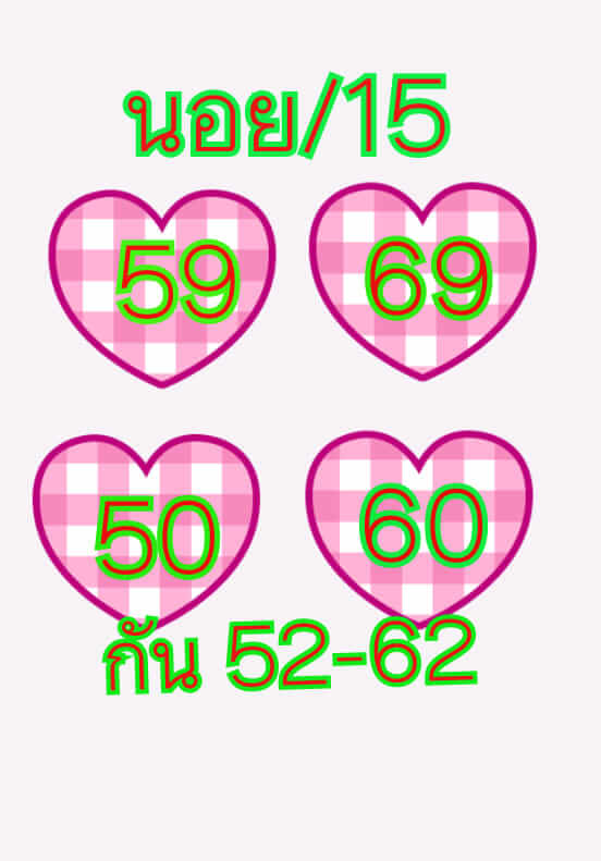 หวยฮานอยวันนี้ 15/8/62 ชุดที่ 7