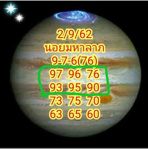 หวยฮานอยวันนี้ 2/9/62 ชุดที่ 9