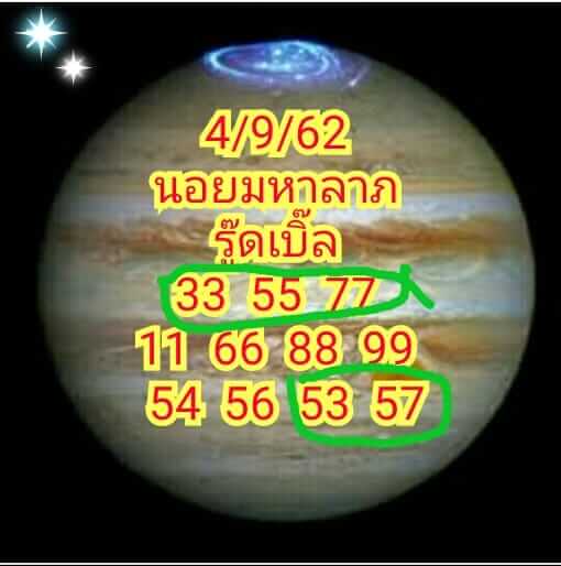 หวยฮานอยวันนี้ 4/9/62 ชุดที่ 9