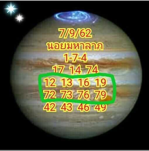 หวยฮานอยวันนี้ 7/9/62 ชุดที่ 4