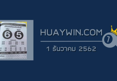 หวยเสือตกถังพลังเงินดี 1/12/62