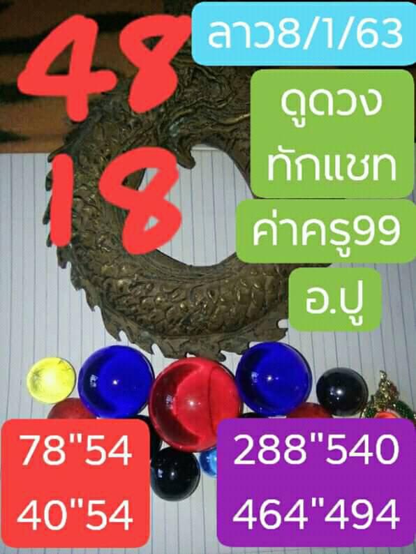 หวยลาววันนี้ ชุดที่ 7