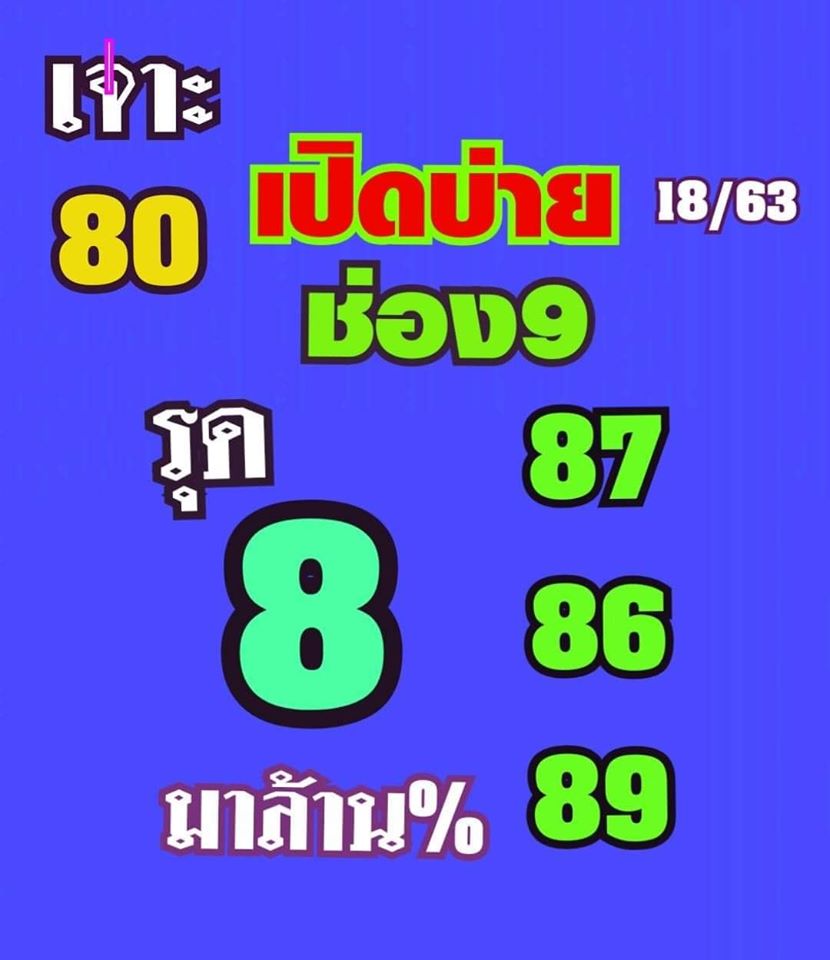 หวยหุ้นวันนี้ ชุดที่ 6