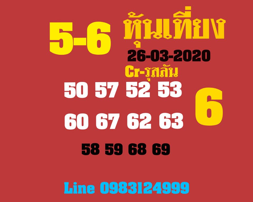 หวยหุ้นวันนี้ ชุดที่ 1