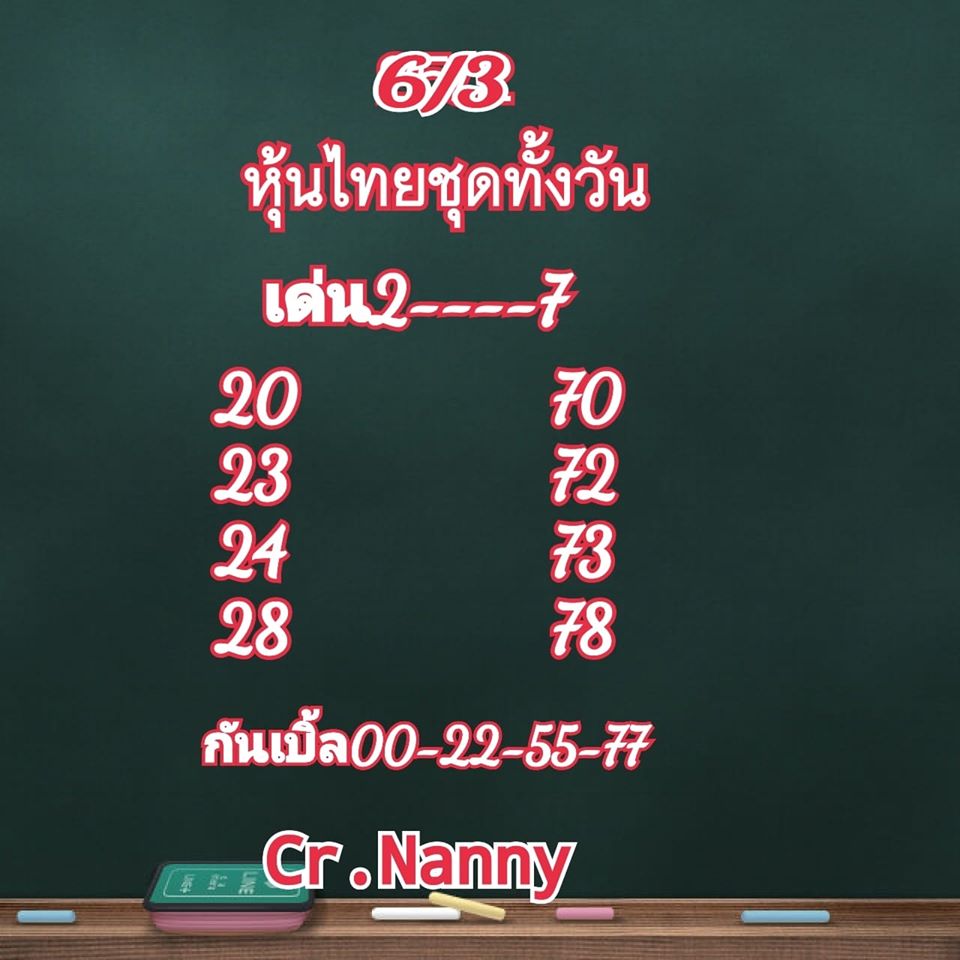 หวยหุ้นวันนี้ ชุดที่ 14