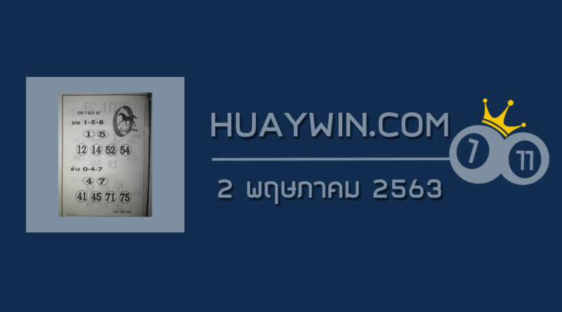 หวยม้านำโชค 2/5/63