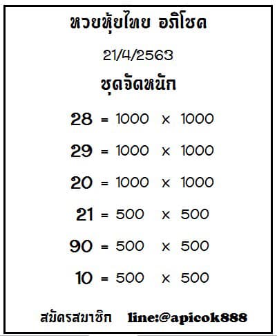 หวยหุ้นวันนี้ ชุดที่ 3