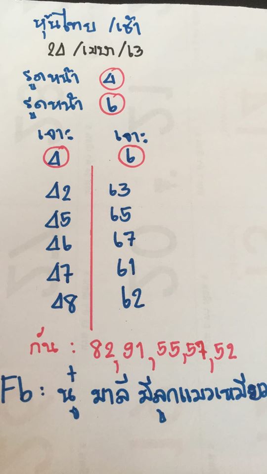 หวยหุ้นวันนี้ ชุดที่ 4