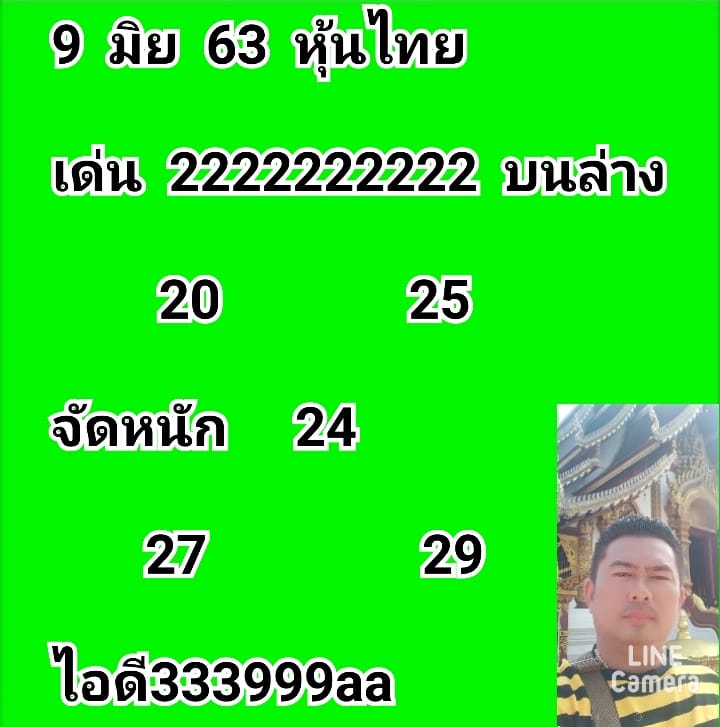 หวยหุ้นวันนี้ ชุดที่ 9