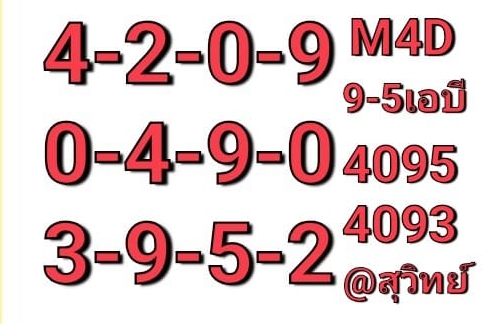 หวยมาเลย์วันนี้ 29/7/63 ชุดที่ 2