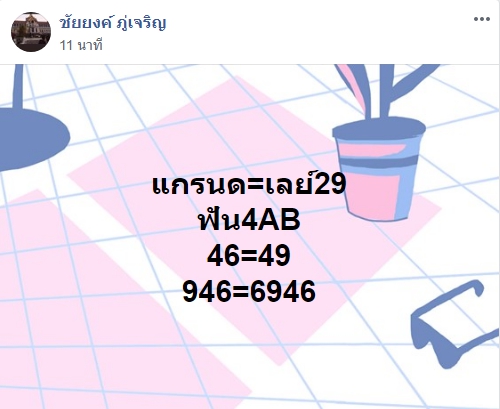 หวยมาเลย์วันนี้ 29/7/63 ชุดที่ 9