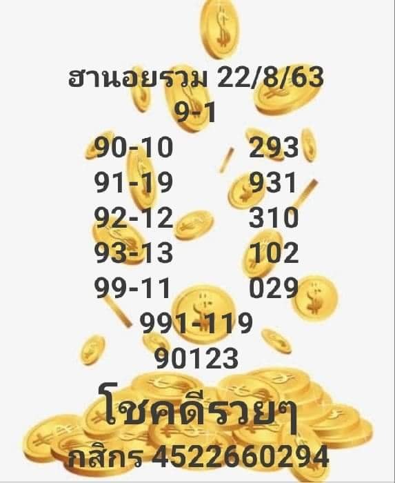 แนวทางหวยฮานอย ชุดที่ 6