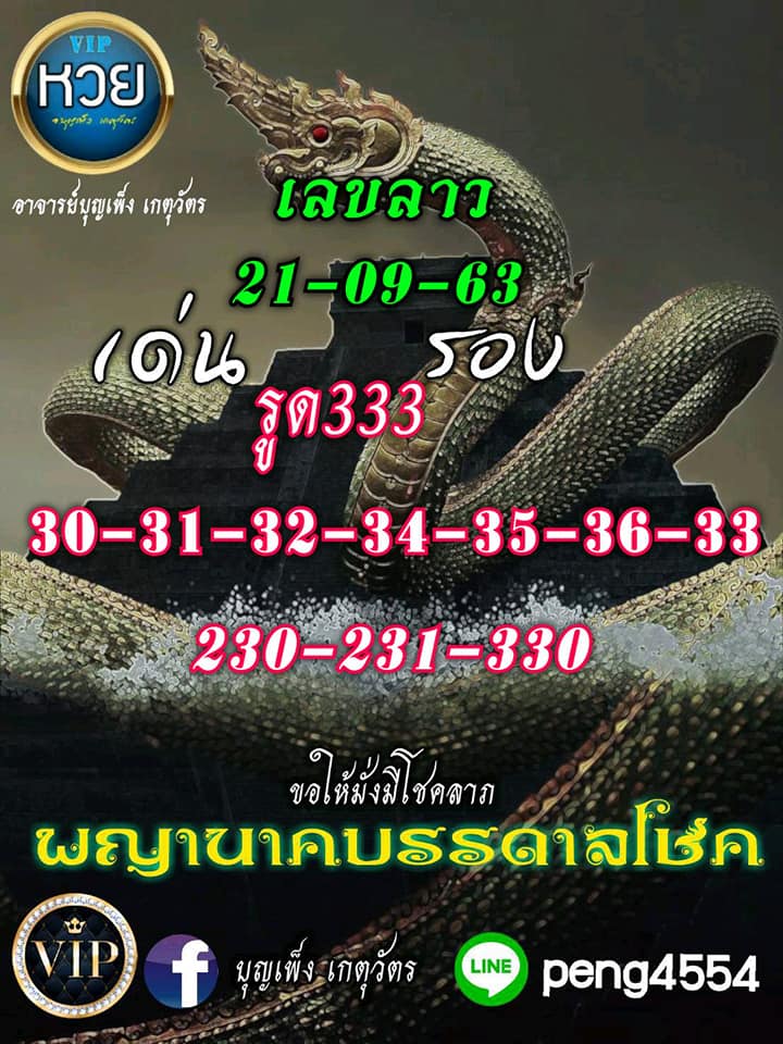 หวยลาววันนี้ ชุดที่ 7