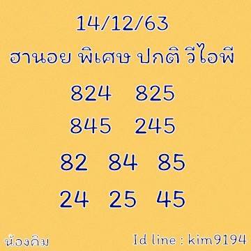 แนวทางหวยฮานอย ชุดที่ 12