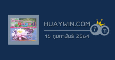 หวยหลวงปู่ 16/2/64