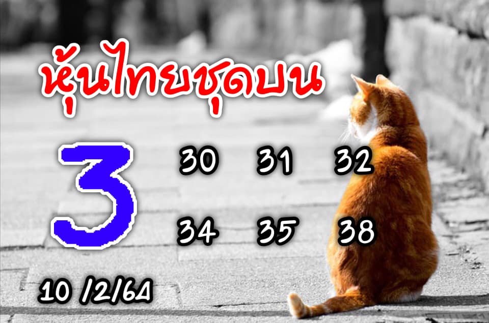 หวยหุ้นวันนี้ 10/2/64