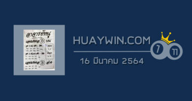 หวยอาจารย์หนู 16/3/64