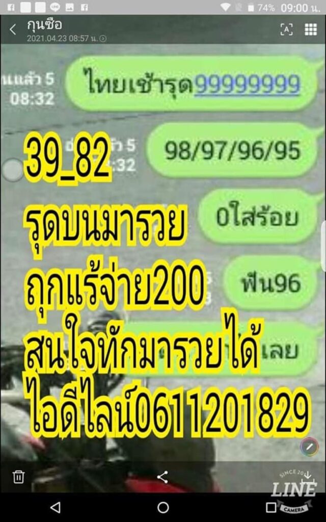 หวยหุ้น 23/4/64 ชุดที่ 7