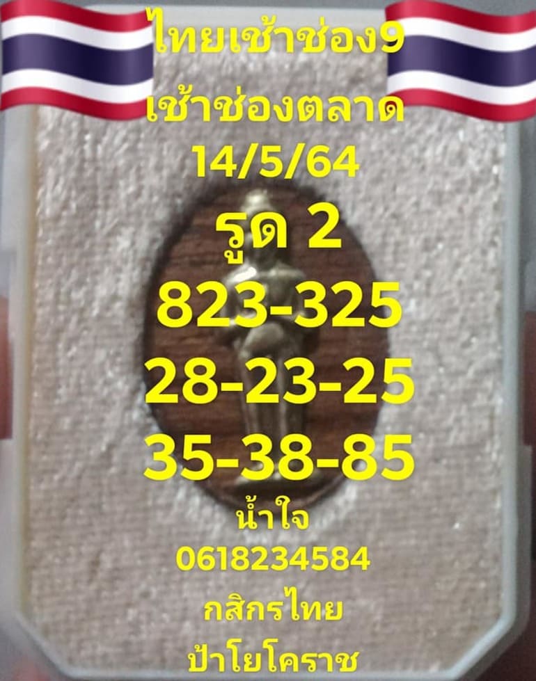 หวยหุ้น 14/5/64 ชุดที่ 1