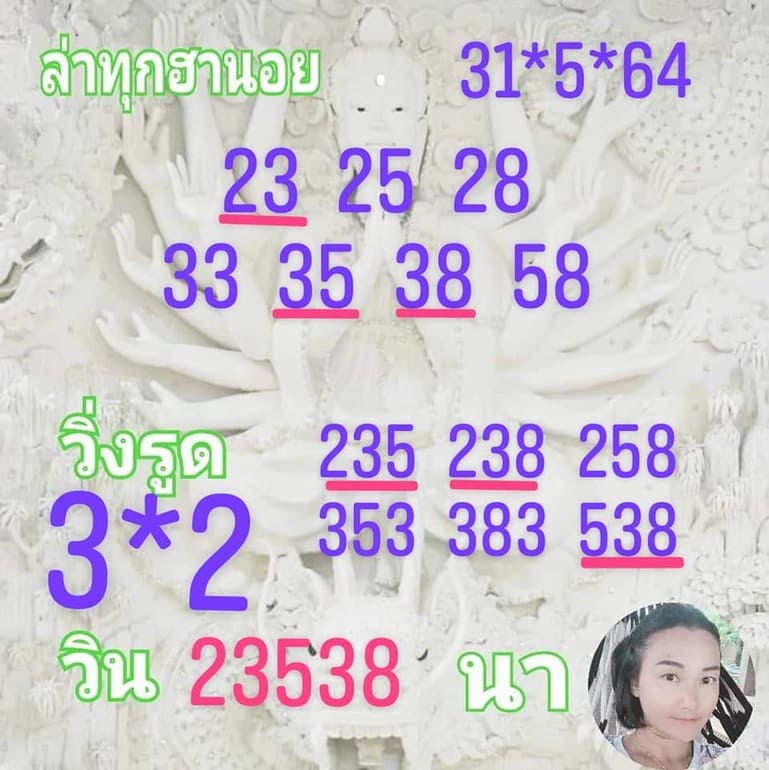 หวยฮานอย 31/5/64 ชุดที่ 8