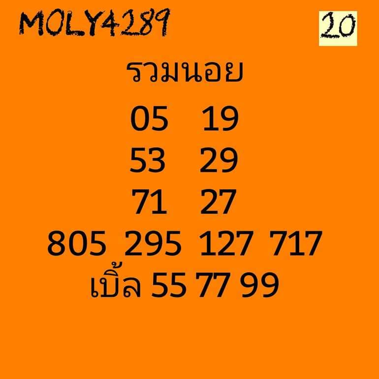 หวยฮานอย 20/6/64 ชุดที่ 5