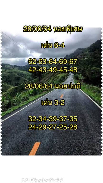 หวยฮานอย 28/6/64 ชุดที่ 10