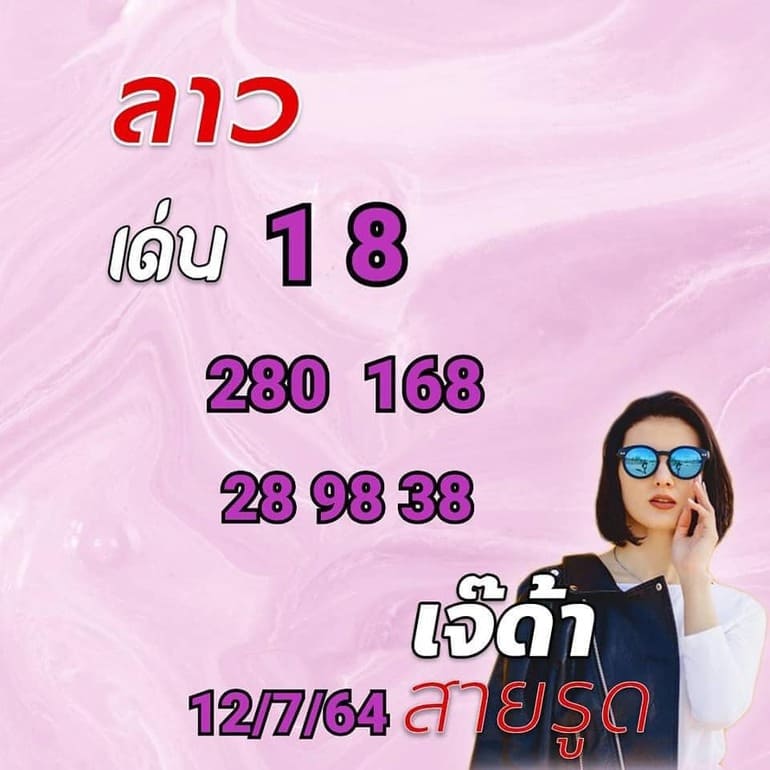 หวยลาว 12/7/64 ชุดที่ 7