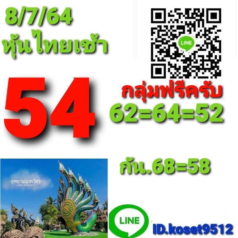 หวยหุ้น 8/7/64 ชุดที่ 3