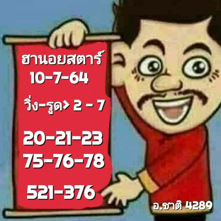 หวยฮานอย 10/7/64 ชุดที่ 8