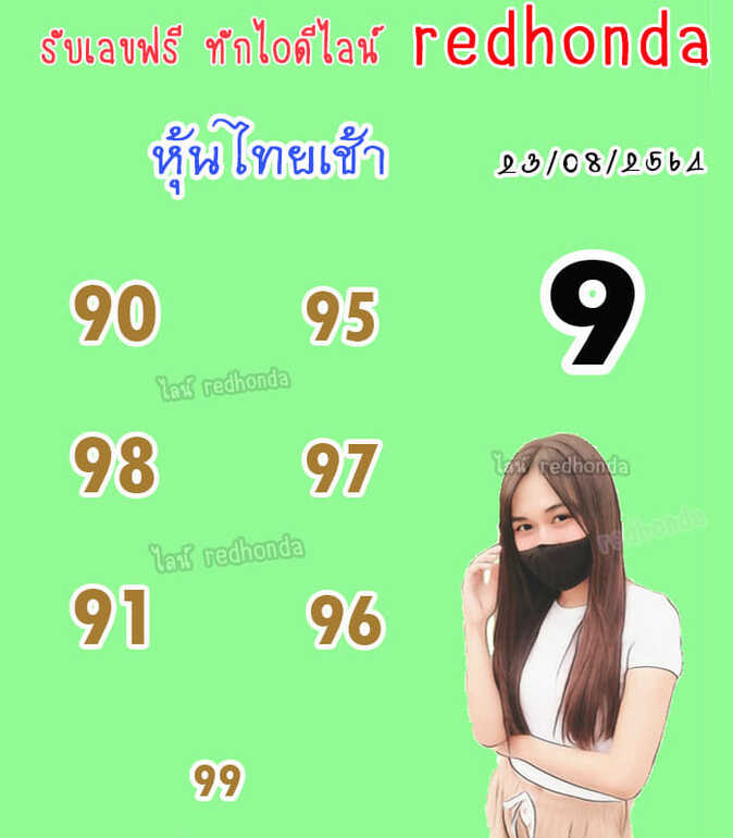 หวยหุ้น 23/5/64 ชุดที่ 2