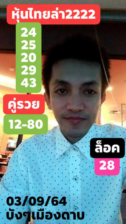 หวยหุ้น 3/9/64 ชุดที่ 8