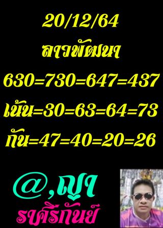 แนวทางหวยลาว 20/12/64 ชุดที่ 9