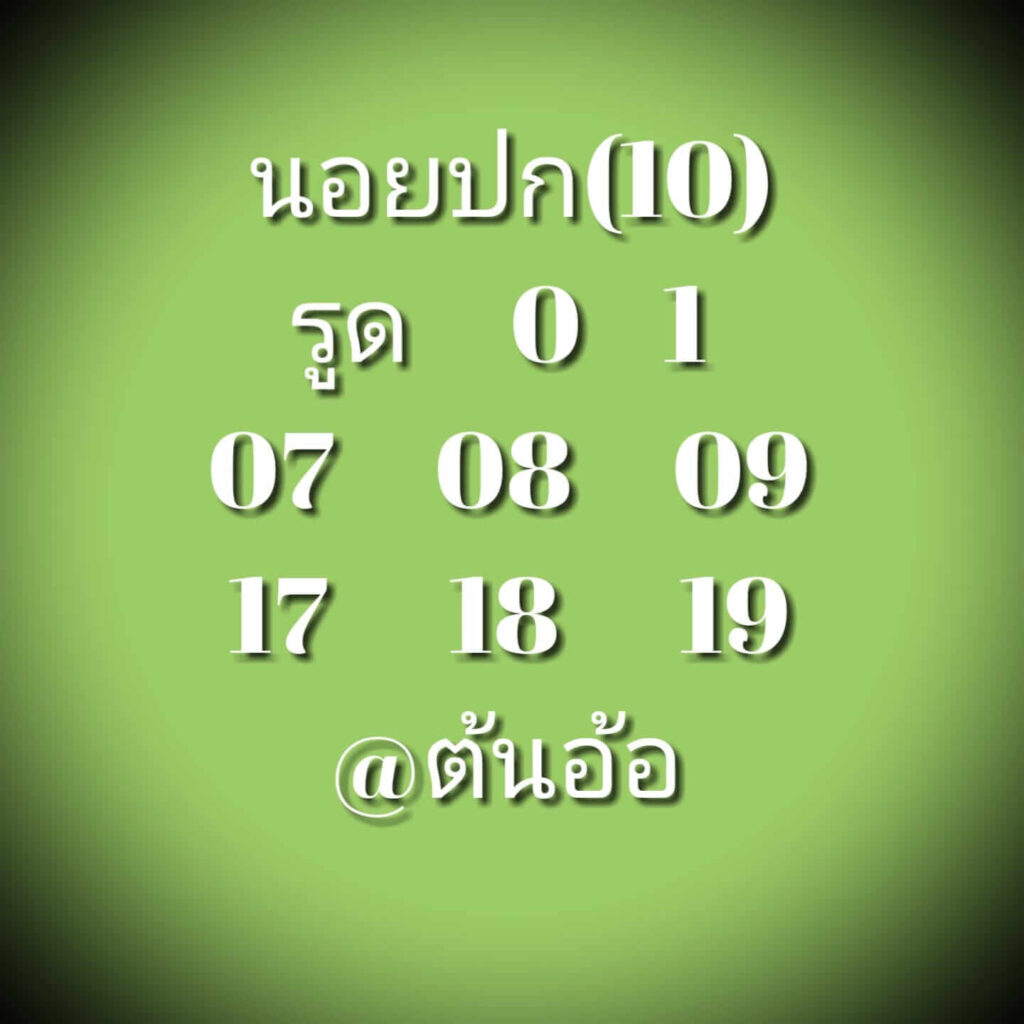 แนวทางหวยฮานอย 10/12/64 ชุดที่ 3