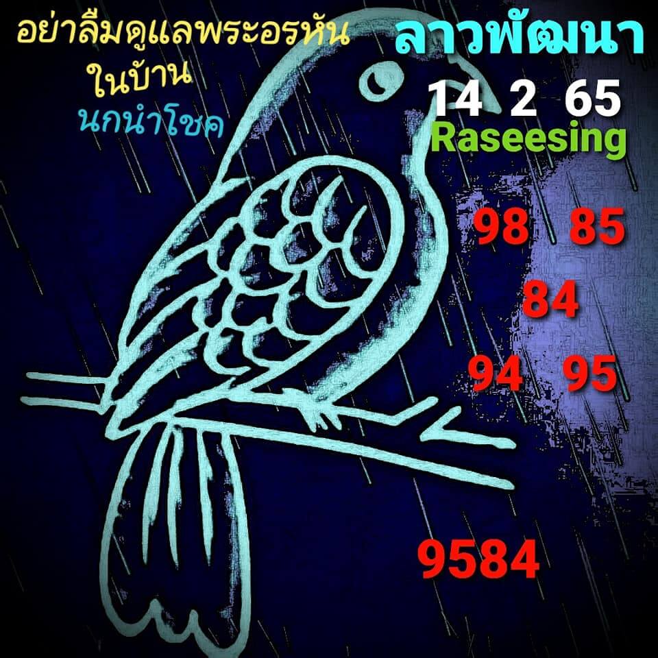 แนวทางหวยลาว 14/2/65 ชุดที่ 7