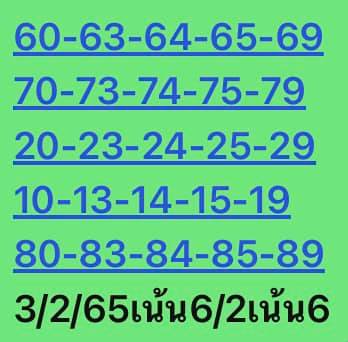 หวยหุ้นวันนี้ 3/2/65 ชุดที่ 8