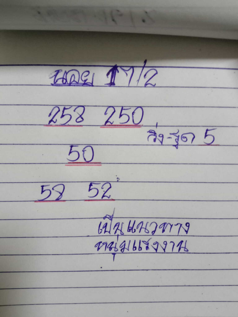 แนวทางหวยฮานอย 17/2/65 ชุดที่ 7