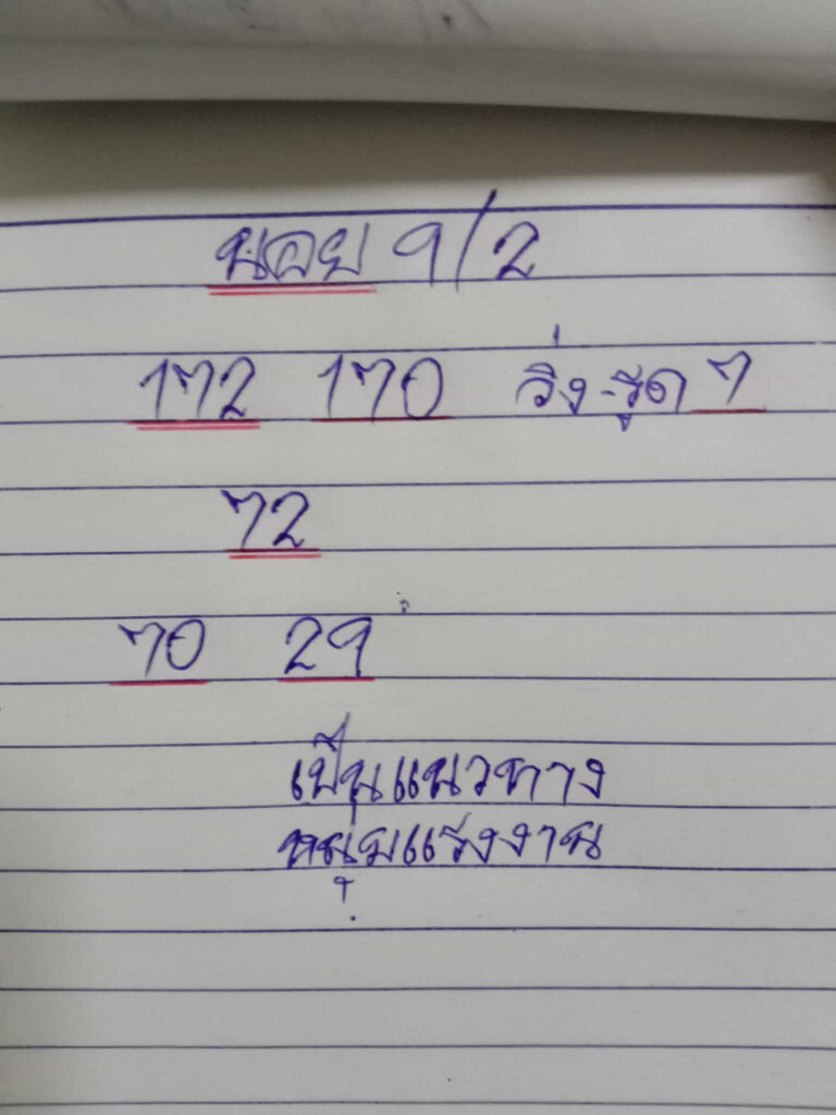 แนวทางหวยฮานอย 9/2/65 ชุดที่ 4