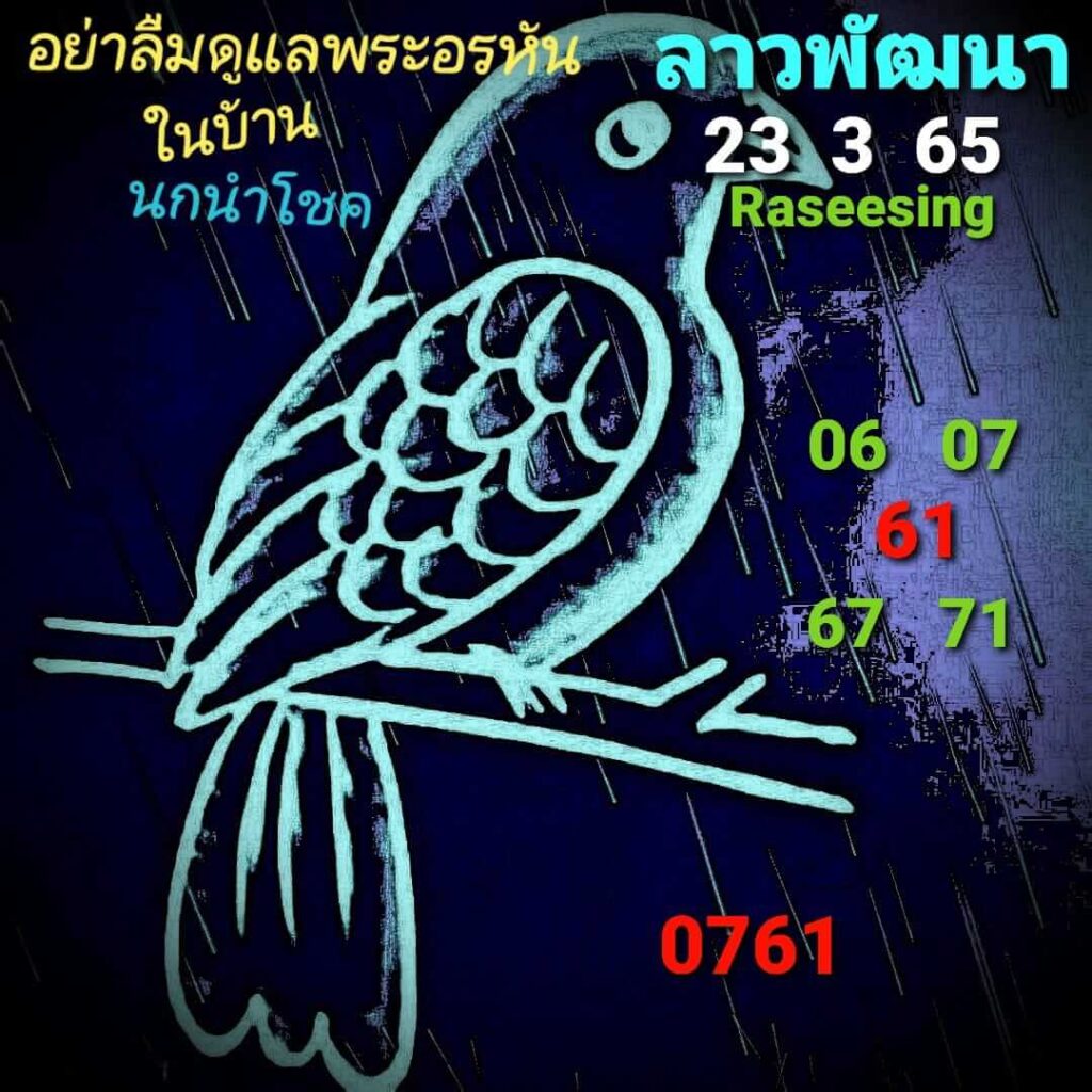 แนวทางหวยลาว 23/3/65 ชุดที่ 4