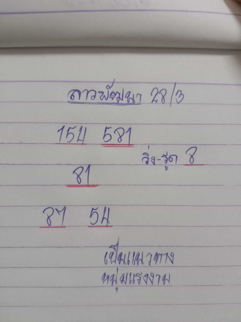 แนวทางหวยลาว 28/3/65 ชุดที่ 9