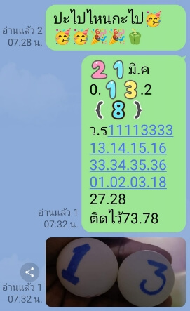 แนวทางหวยฮานอย 21/3/65 ชุดที่ 3