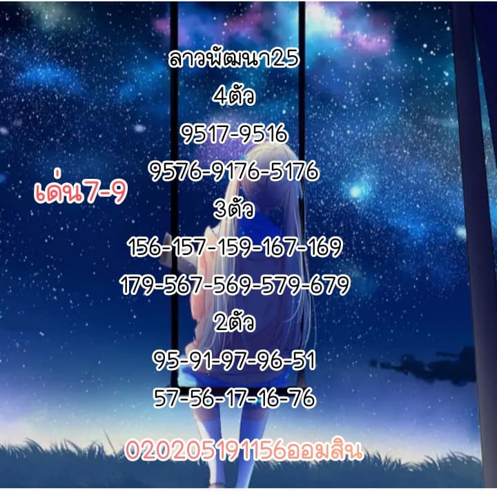 แนวทางหวยลาว 25/4/65 ชุดที่ 5