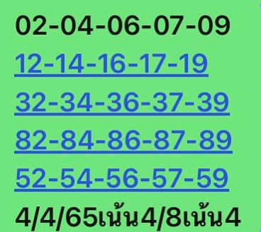 หวยหุ้นวันนี้ 4/4/65 ชุดที่ 5