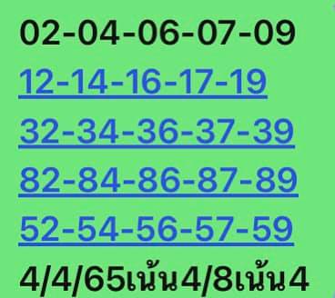 หวยหุ้นวันนี้ 4/4/65 ชุดที่ 5