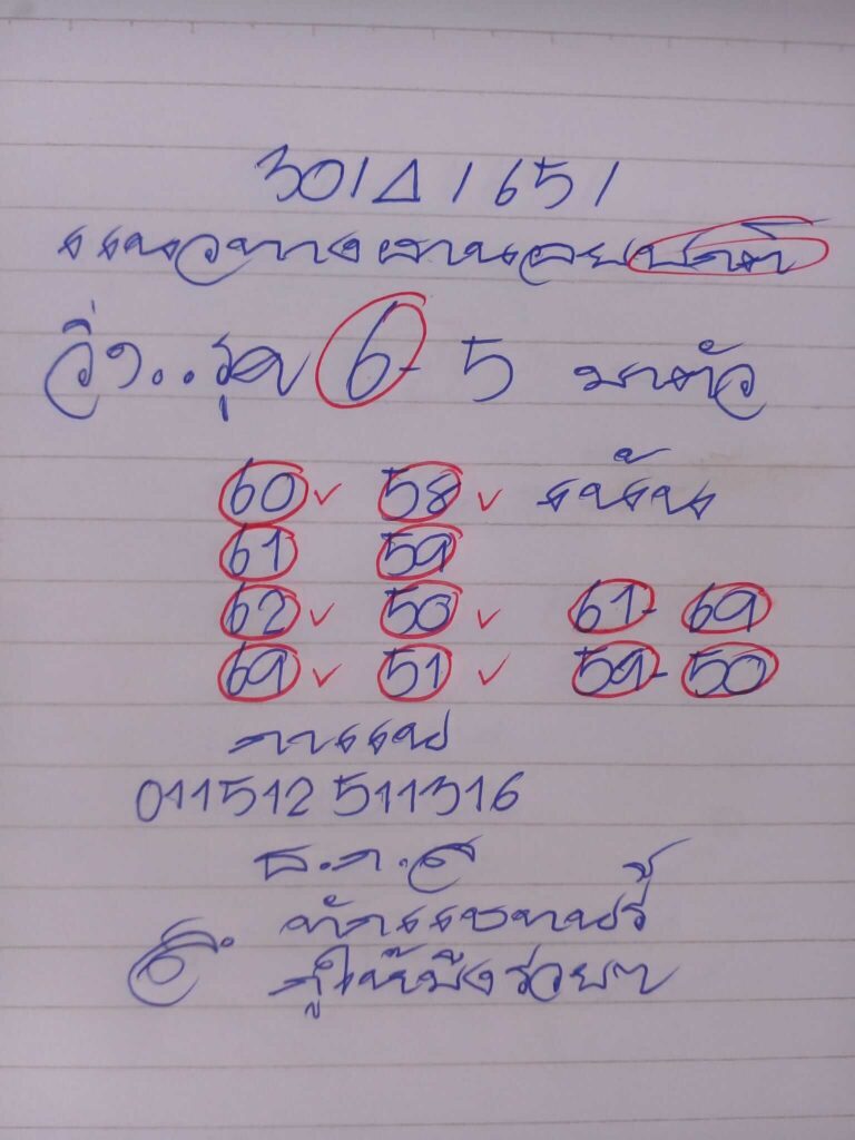 แนวทางหวยฮานอย 30/4/65 ชุดที่ 3