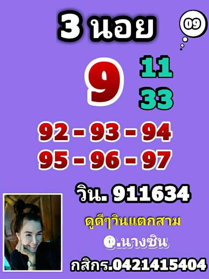 แนวทางหวยฮานอย 9/4/65 ชุดที่ 3