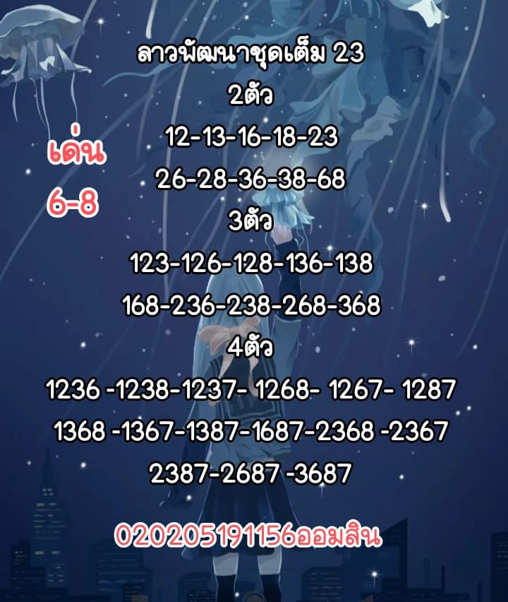 แนวทางหวยลาว 23/5/65 ชุดที่ 2